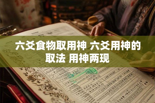 六爻食物取用神 六爻用神的取法 用神两现
