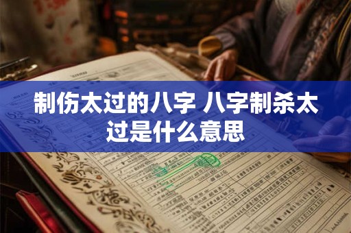 制伤太过的八字 八字制杀太过是什么意思