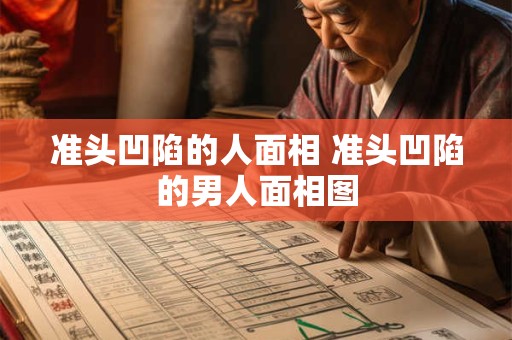 准头凹陷的人面相 准头凹陷的男人面相图