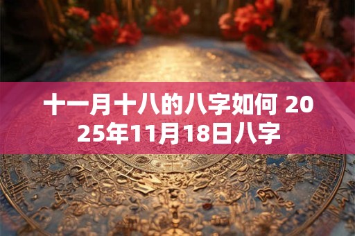十一月十八的八字如何 2025年11月18日八字