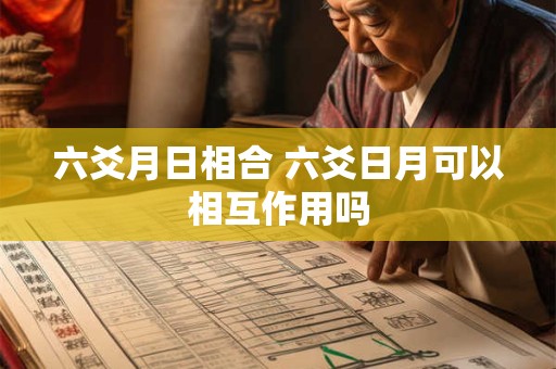 六爻月日相合 六爻日月可以相互作用吗