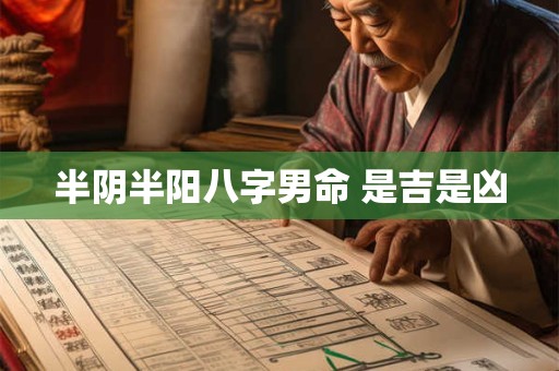 半阴半阳八字男命 是吉是凶