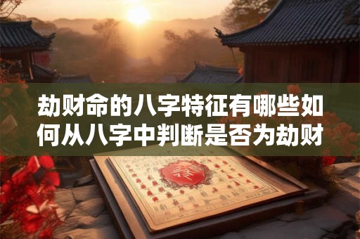 劫财命的八字特征有哪些如何从八字中判断是否为劫财命