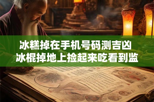 冰糕掉在手机号码测吉凶 冰棍掉地上捡起来吃看到监控扔了