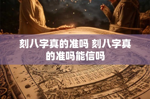 详细阅读:刻八字真的准吗 刻八字真的准吗能信吗 刻八字真的准吗 刻八字真的准吗能信吗