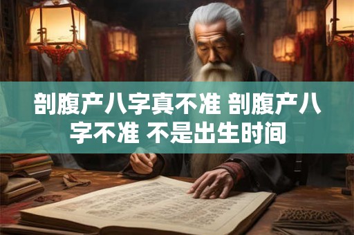剖腹产八字真不准 剖腹产八字不准 不是出生时间