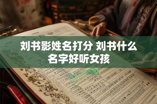 刘书影姓名打分 刘书什么名字好听女孩