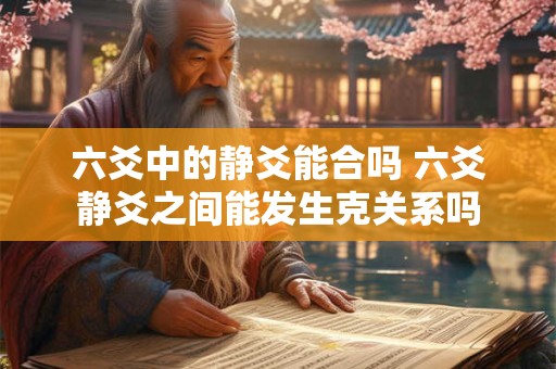 六爻中的静爻能合吗 六爻静爻之间能发生克关系吗