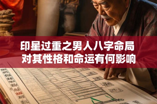 详细阅读:印星过重之男人八字命局 对其性格和命运有何影响 印星过重之男人八字命局 对其性格和命运有何影响