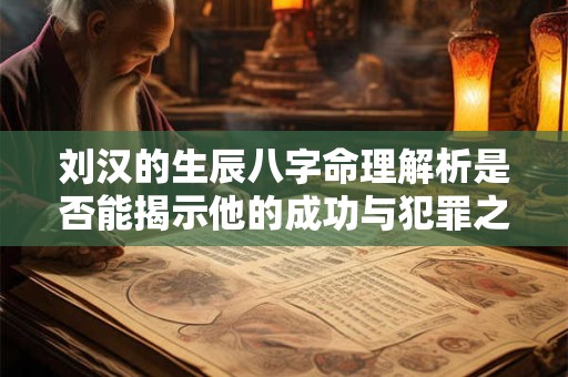 刘汉的生辰八字命理解析是否能揭示他的成功与犯罪之谜