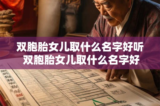 双胞胎女儿取什么名字好听 双胞胎女儿取什么名字好听又简单