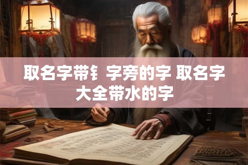 取名字带钅字旁的字 取名字大全带水的字