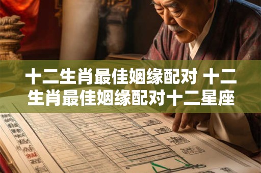 十二生肖最佳姻缘配对 十二生肖最佳姻缘配对十二星座