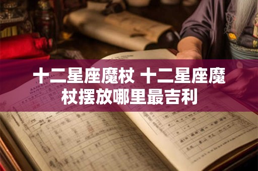 十二星座魔杖 十二星座魔杖摆放哪里最吉利