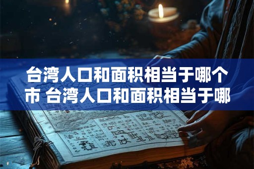 台湾人口和面积相当于哪个市 台湾人口和面积相当于哪个市的人口