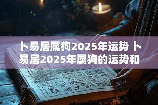 卜易居属狗2025年运势 卜易居2025年属狗的运势和运程