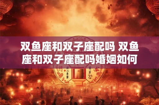 双鱼座和双子座配吗 双鱼座和双子座配吗婚姻如何