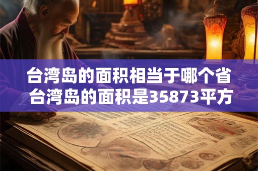 台湾岛的面积相当于哪个省 台湾岛的面积是35873平方千米吗