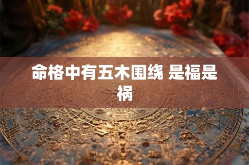 命格中有五木围绕 是福是祸