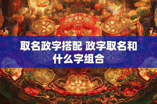 取名政字搭配 政字取名和什么字组合