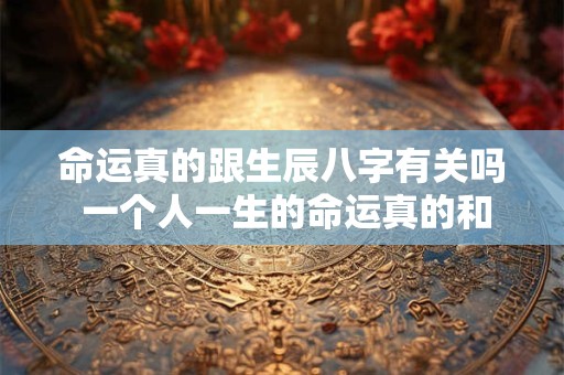 命运真的跟生辰八字有关吗 一个人一生的命运真的和出生的生辰八字有关吗