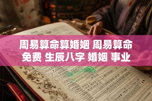 周易算命算婚姻 周易算命免费 生辰八字 婚姻 事业