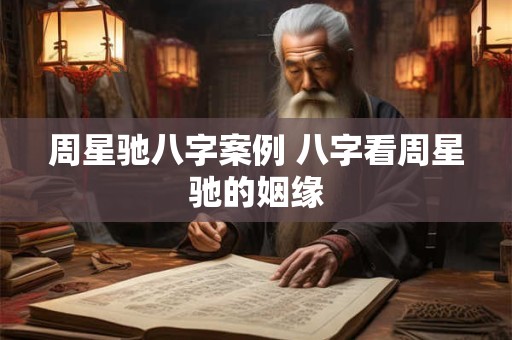 周星驰八字案例 八字看周星驰的姻缘