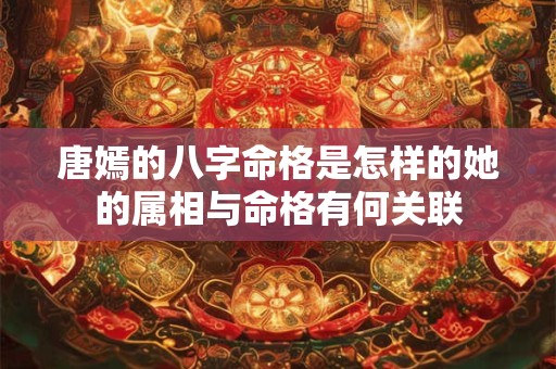 唐嫣的八字命格是怎样的她的属相与命格有何关联