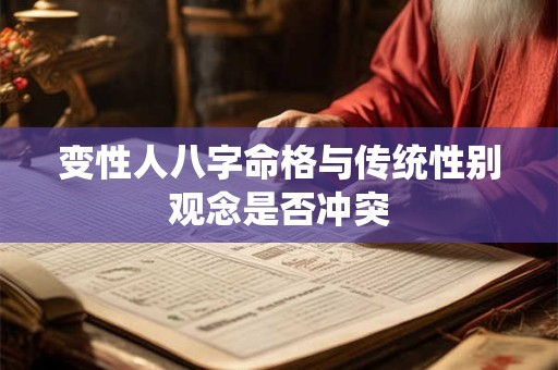 变性人八字命格与传统性别观念是否冲突 变性人八字命格与传统性别观念是否冲突
