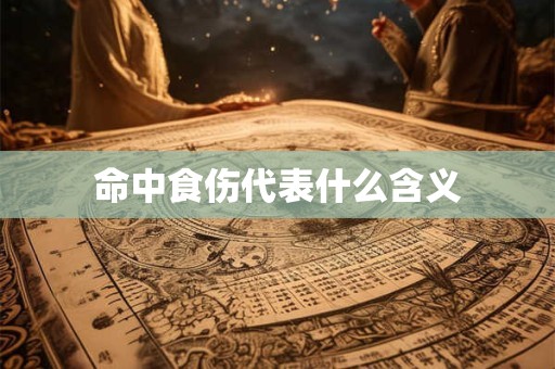 命中食伤代表什么含义