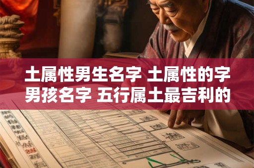 土属性男生名字 土属性的字男孩名字 五行属土最吉利的字