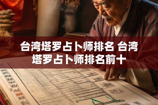 台湾塔罗占卜师排名 台湾塔罗占卜师排名前十