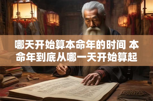 哪天开始算本命年的时间 本命年到底从哪一天开始算起