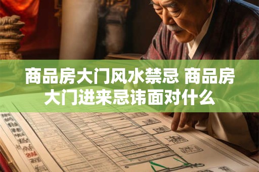商品房大门风水禁忌 商品房大门进来忌讳面对什么