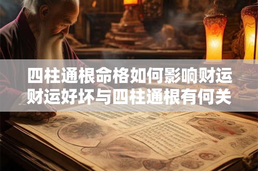 四柱通根命格如何影响财运财运好坏与四柱通根有何关联