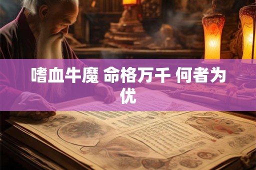 嗜血牛魔 命格万千 何者为优 嗜血牛魔 命格万千 何者为优