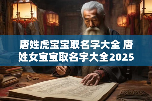 唐姓虎宝宝取名字大全 唐姓女宝宝取名字大全2025年