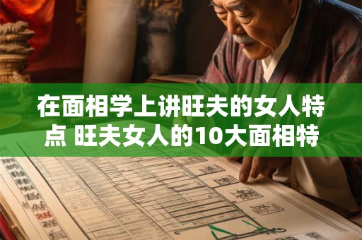 详细阅读:在面相学上讲旺夫的女人特点 旺夫女人的10大面相特征 你有几个 在面相学上讲旺夫的女人特点 旺夫女人的10大面相特征 你有几个
