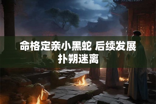 命格定亲小黑蛇 后续发展扑朔迷离