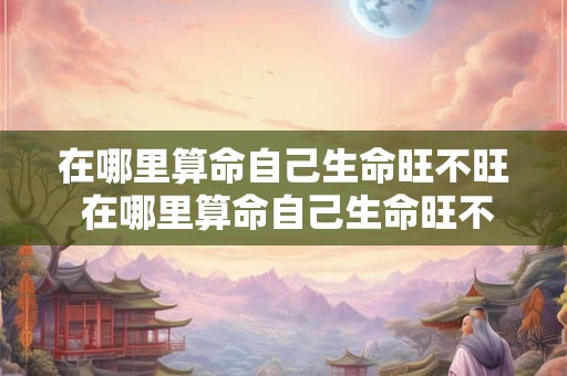 在哪里算命自己生命旺不旺 在哪里算命自己生命旺不旺的人