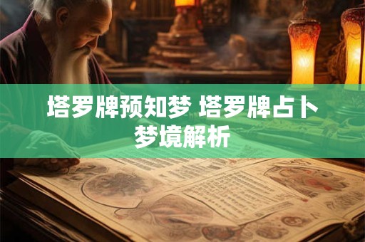 塔罗牌预知梦 塔罗牌占卜梦境解析