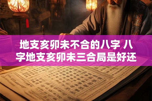 地支亥卯未不合的八字 八字地支亥卯未三合局是好还是坏
