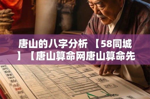 唐山的八字分析 【58同城】【唐山算命网唐山算命先生唐山算卦】 唐山的八字分析 【58同城】【唐山算命网唐山算命先生唐山算卦】