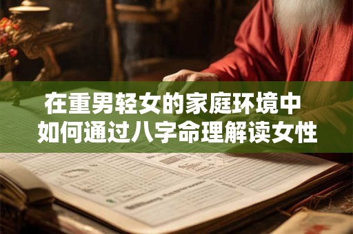 在重男轻女的家庭环境中 如何通过八字命理解读女性的命运