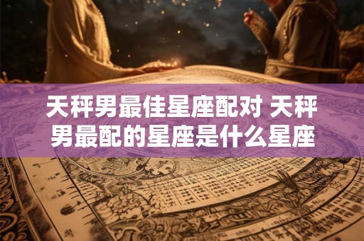 天秤男最佳星座配对 天秤男最配的星座是什么星座