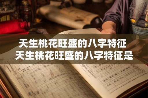 天生桃花旺盛的八字特征 天生桃花旺盛的八字特征是什么