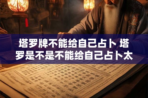 塔罗牌不能给自己占卜 塔罗是不是不能给自己占卜太多次