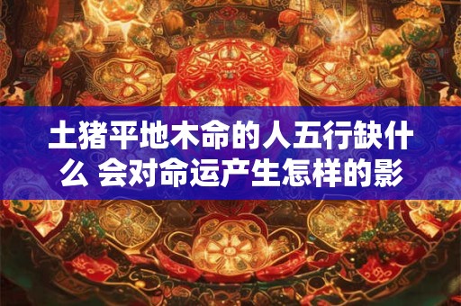 土猪平地木命的人五行缺什么 会对命运产生怎样的影响