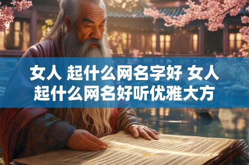 女人 起什么网名字好 女人起什么网名好听优雅大方