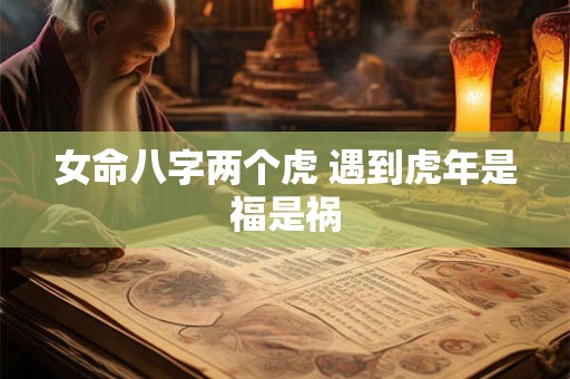 女命八字两个虎 遇到虎年是福是祸
